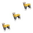 thumbnail image 3 of Greeniant Perro impermeable a prueba de viento lluvia nieve chaqueta reflectante mono mascota abrigo ropa caminar viajar al aire libre Type4 NO4, 3 of 6