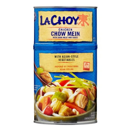 La Choy Chicken Chow Mein with Vegetables and Sauce