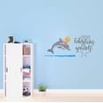 thumbnail image 2 of Holiday Gift Children Create Adventures for yourself Cute Cartoon Wall Decal Decoration Exploring Adventurous Vinyl Wall Art Decal Lasts Years and Easily Removable - Size: 12 in x 5 in, 2 of 3