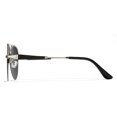 thumbnail image 3 of Cyxus Aviator Sunglasses for Men Women Classic Polarized Sunglasses UV Protection for Drving Fishing Outdoor（Black Lens&Silver Frame）, 3 of 8