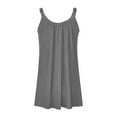 thumbnail image 5 of Riforla Women's Beach Dress Bikini Beachwear Coverups Casual Vacation Short Summer Dresses Dark Gray L, 5 of 5