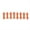 Orange, variant on XDDST 1.2x3.94in Wood Fence Miniature Garden Miniature Fairy Garden Fence Home Decoration DIY Wood Picket Fence Mini Ornament for Dollhouse fishbowl Small Flowerpot Decor