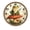 FFclock006, variant on ZXCXRQFa Silent Clocks Cute Zebra Star Silent Non Ticking Round Wall Clock Home Decor Battery Operated Decorative for Living Room, Kitchen, Bedroom Clock Art