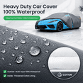 C8 Custom Wraps Coupe Car Cover Custom Fit Corvette C8, Waterproof All-Weather Vehicle ...