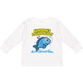 thumbnail image 3 of Inktastic Grandpa's Fishing Buddy (blue) Boys or Girls Long Sleeve Toddler T-Shirt, 3 of 5