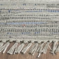 thumbnail image 3 of Safavieh Rag 2'3" X 12' Hand Woven Cotton Rug in Gray, 3 of 3