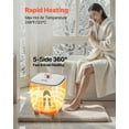 thumbnail image 2 of VEVOR 25L Towel Warmer Bucket with LED Display Timer & Temperature Setting Gray, 2 of 9