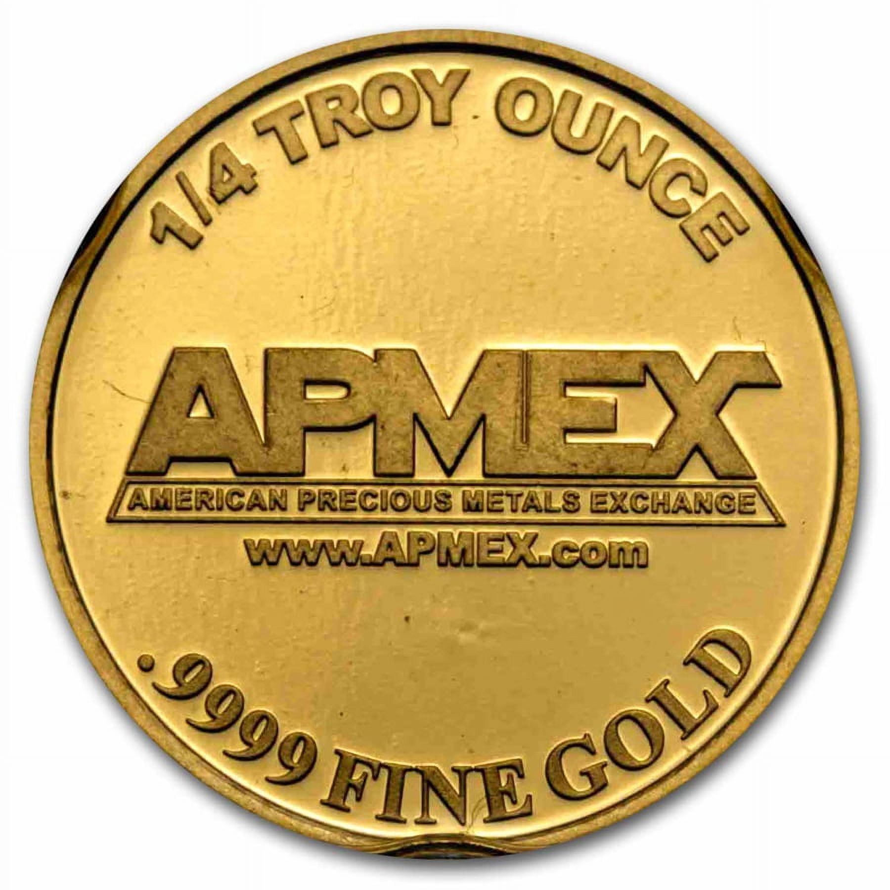 1/4 oz Gold Round - APMEX (In TEP Package)