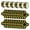 Black and Golden, variant on Self Adhesive Metalized Polyester Film Tape 1in x 33yd / 2.5cm x 30m + 20 Diagonal Stickers, Gold Tape, Decorative Tape for Wall Floor, Mylar Tape, Black and Golden