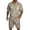 Beige, variant on 2 Piece Short Sets for Men Summer Beach Outfits Camo Printed Button Down Shirts & Shorts Casual Vacation Set