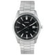 thumbnail image 1 of Casio Reloj Analógico de Acero Inoxidable con Esfera Negra y Movimiento de Cuarzo MTP-VD03D-1A para Hombre., 1 of 2