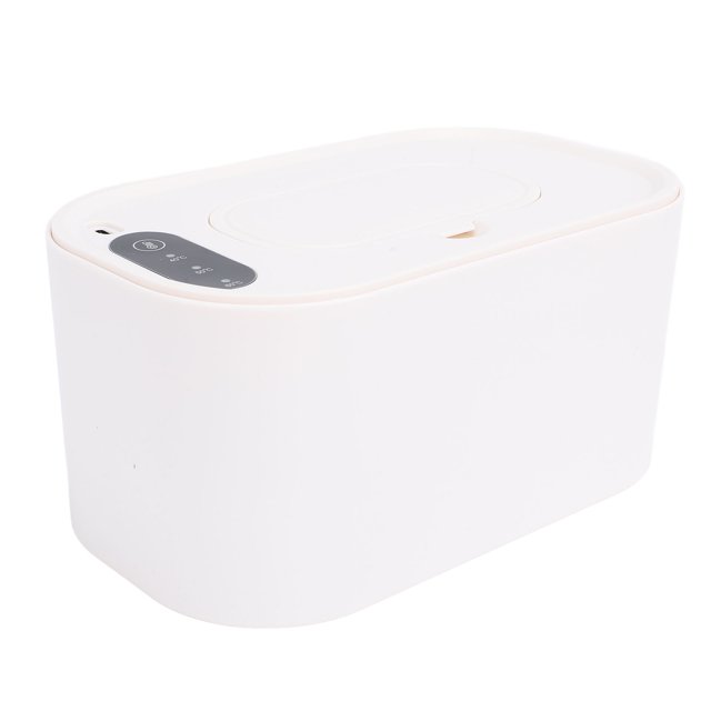 Chauffe-linges pour Bébé, Chauffe-Lingettes Humide Portable à Chauffage Rapide et Température Constante, Distributeur de Lingettes Humides Intelligent Rechargeable par USB pour Maison Voiture Voyage en Plein Air, Grande Capacité