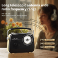 thumbnail image 3 of Multi-Function Radio AM/FM/SW Multi-Band, USB Charging, TF Card Playback, with Antenna, with the Best Reception, 3 of 6