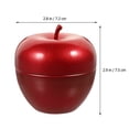 thumbnail image 2 of CTIRCHIU 10pcs Metal Apple Containers Red Tinplate Food Storage Restaurant Use Households, 2 of 6
