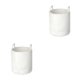 thumbnail image 3 of Cesta de almacenamiento Yuarrent canasta de alambre fácil de transportar blanco S, 3 of 6