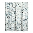 thumbnail image 2 of Creative Products Blue And Navy Speckles 71 x 74 Shower Curtain, 2 of 2