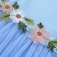 thumbnail image 2 of "HILEELANG Girls Summer Tulle Dress – Sleeveless Floral Princess Party Dress for Ages 2-12, Lightweight & Soft for Birthday, Wedding, Vacation", 2 of 7