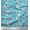 Turquoise Blue, variant on Soimoi Blue Cotton Duck Fabric Leaves & Grandiflora Roses Floral Print Fabric by the Yard 42 Inch Wide