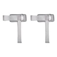 thumbnail image 2 of DYNWAVECA 2 Pcs Sangles de Poignet pour Musculation Hommes Femmes Exercice de Soulevé de Terre Gris, 2 of 9