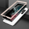 thumbnail image 2 of Étui Motif Marbre Compatible avec Samsung Galaxy S23 Ultra, Étui Rigide Pc+soft Tpu Protectrice, 2 of 5