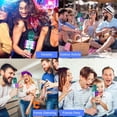 thumbnail image 3 of BONAOK Wireless Karaoke Microphone, Portable Handheld Karaoke Machine with LED Lights, Bluetooth Microphone Speaker Singing Birthday Gift for Kids Adults(Light Blue), 3 of 7