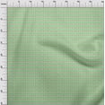 thumbnail image 4 of oneOone Velvet Green Fabric Tribal Sewing Craft Projects Fabric Prints By Yard 58 Inch Wide, 4 of 5