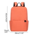 thumbnail image 2 of SBYOJLPB Adult Solid Color Small Backpack Men and Women Style Schoolbag Lightweight Schoolbag, 2 of 2