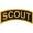 TAB, SCOUT, variant on US ARMY, SCREAMING EAGLES Airborne - Decorative Patches, Embroidered Iron On Patch - 10"