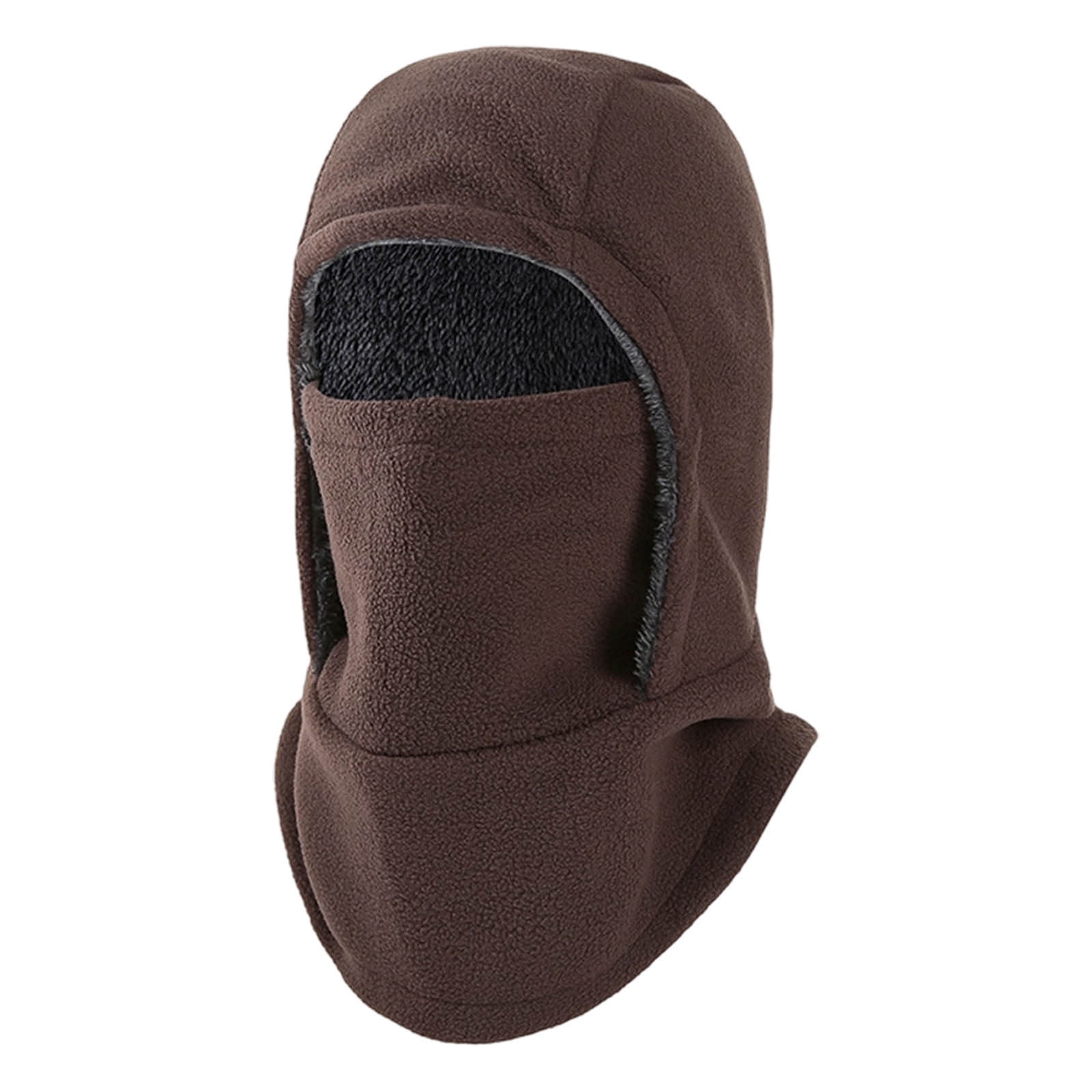 Uscallm 7Pcs Warm Winter Car Seat Cushion, Unisex Winter Balaclava Face Mask, Full Coverage Windproof Cold Weather Gear, Thermal Neck Warmer Ear Protection Hat