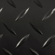 FlooringInc Standard Grade Nitro Garage Roll & Protective Parking Mats, Midnight Black, Diamond, 7.5'x20'