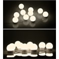 thumbnail image 4 of Light Bathroom Makeup Mirror LED Lights Touch Dimming USB Dressing Table Lighting Bulb White ,Widely Use, 4 of 4