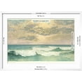 thumbnail image 5 of Art.com Simple Seascape Art Print, White Frame Wall Art, 29" x 21", 5 of 5