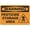 Warning Sign 3, variant on Warning Pesticide Storage Area Metal Sign 8"x12" Rustproof Aluminum Multicolor - Indoor Outdoor Pesticide Storage Sign