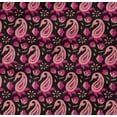 thumbnail image 4 of oneOone Organic Cotton Poplin Twill Fabric Leaves|Floral & Paisley Block Fabric Prints By Yard 42 Inch Wide, 4 of 4
