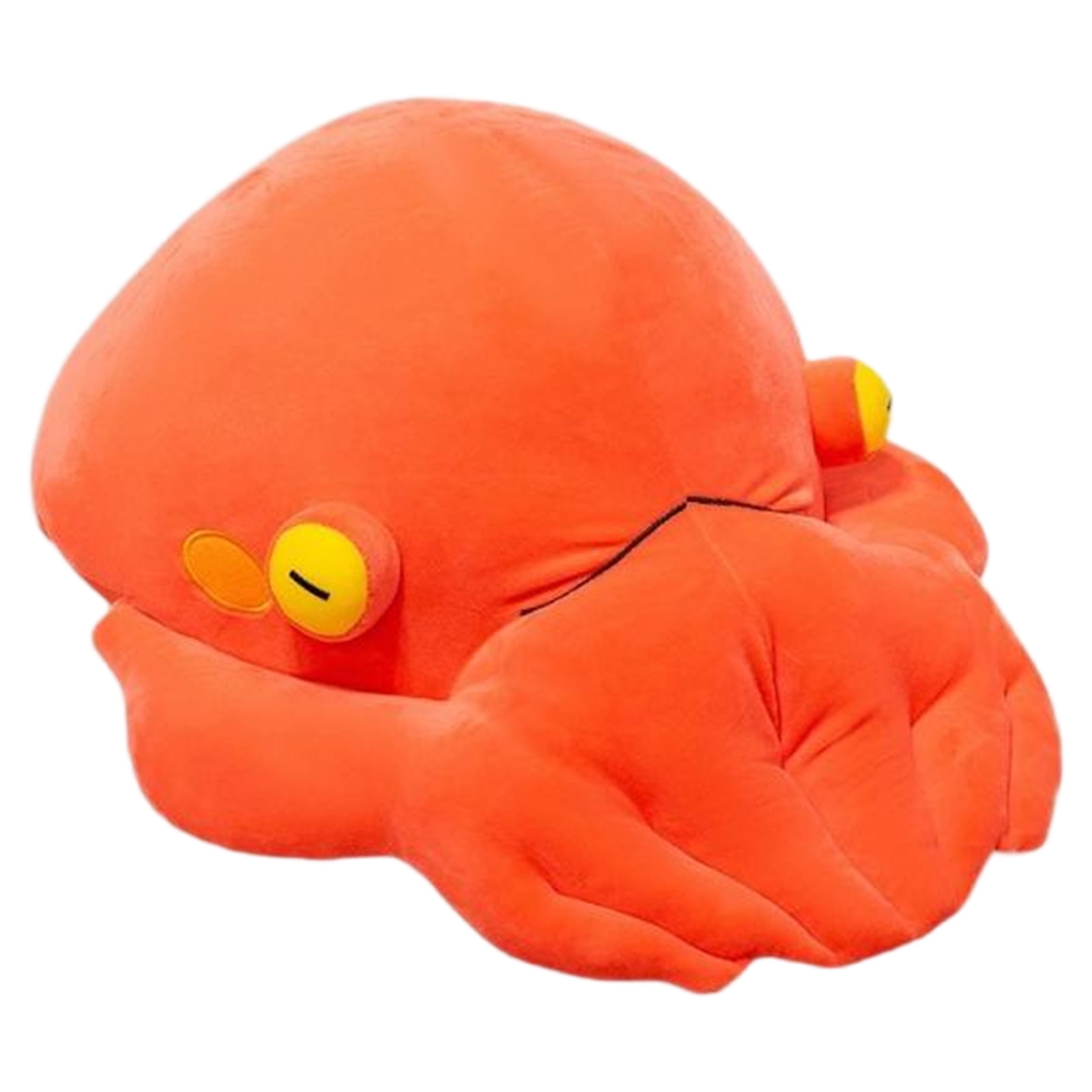 Octopus and Squid Plush Pillow Soft Sea Animal Stuffed Toy Decorative Nautical Plushie Reversible Marine Life Cushion Unique Animal Doll for Home Decoration