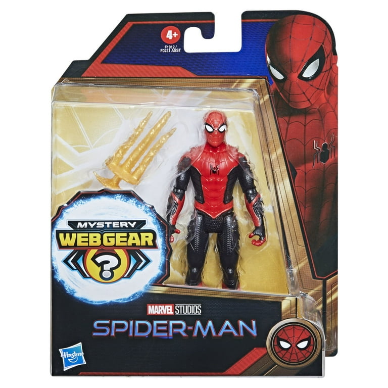 Marvel: Spiderman Web Gear Kids Toy Action Figure for Boys and Girls with  Spider Legs and Web Blasters (14”) 