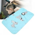 thumbnail image 5 of Delantal de peluquería de dibujos animados para niños, capa bonita para corte de pelo y teñido (azul cielo), 5 of 5
