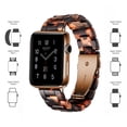 thumbnail image 3 of Autorización：Compatible con Apple Watch Strap 38-40 mm / 42-44 mm Series 5/4/3/2/1, accesorio de correa de reloj de reemplazo de correa de resina delgada Adepaton 2033262-16, 3 of 9