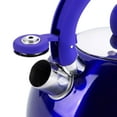 thumbnail image 3 of Hamilton Beach 3.2 Qt Stainless Steel Whistling Tea Kettle, Blue, 3 of 5