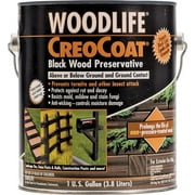 Zinsser Company 14436 1 Gallon Woodlife Creocoat Black Wood Preservative Less Than 350 VOC Pack of 4