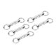 thumbnail image 5 of Anillo giratorio Tipo columna Jadeshay 5 piezas/lote acero inoxidable para pesca, 5 of 14