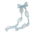 thumbnail image 2 of Sheer Organza Hair Bow Clips with 23.62 Inch Long Wavy Ribbon Tassels for Women Girls, Hair Accessories,Colour as Pictured, 2 of 8