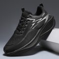 thumbnail image 2 of Men's Breathable Mesh Sneakers with Shock-Absorbing Sole & Anti-Slip Sole - Low-Top Athletic Running Suitable for Training, Gym, Outdoor, Plus Sizes Available, Spring/Summer Collection, 2 of 8