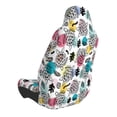 thumbnail image 4 of Lsque Turtle Pattern Car Seat Covers for Front Seats , Waterproof Seat Covers for Cars, Sporty Front Seat Covers,Car Seat Cover Protector Front Seats, 4 of 5