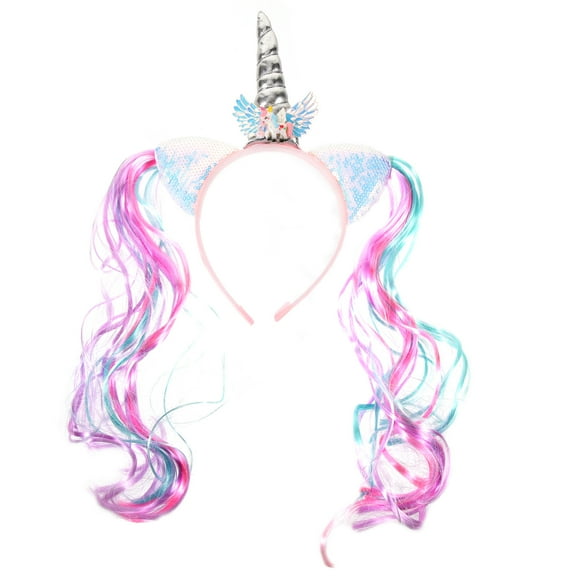 Unicorn Horn Headband Hair Extensions Unicorn Headband Unicorn Party Supply