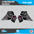 thumbnail image 2 of Kalair GFX Graphics Kit for Yamaha PW50 (All Years) Cyberware Series, 2 of 5