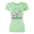 thumbnail image 2 of Wild Bobby Motherhood Some Days I Rock It Skeleton Hand Women Slim Fit Junior Tee, 2 of 6