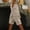 *Khaki, variant on ClodeEU Women's High Waisted Linen Blend Knee Length Shorts with Pockets,Drawstring Elastic Waist Bottoms with Side Button Mint Green,Womens Plus XXL