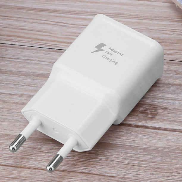 Adaptador de corriente del cargador de pared de carga rápida adaptable para el enchufe de la UE del teléfono Samsung Ndcxsfigh Para estrenar