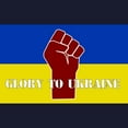 thumbnail image 3 of CafePress - Glory To Ukraine Sweatshirt - Zip Hoodie, Classic Hooded Sweatshirt with Metal Zipper, 3 of 4